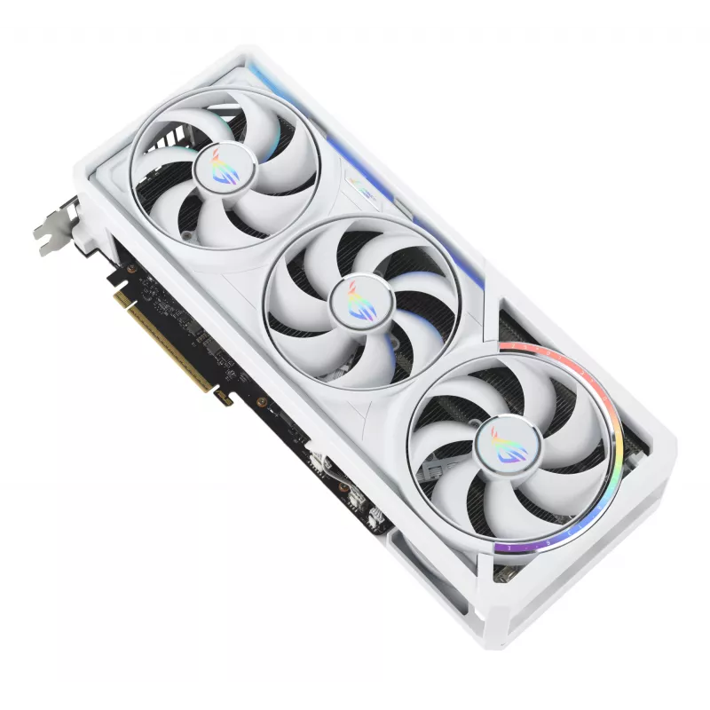 Tarjeta gráfica ASUS ROG Astral GeForce RTX 5090, 32 GB GDDR7, 512 bits, PCIe 5.0, 3 ventiladores, blanca