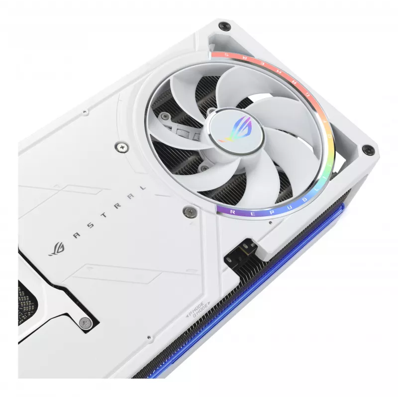 Tarjeta gráfica ASUS ROG Astral GeForce RTX 5090, 32 GB GDDR7, 512 bits, PCIe 5.0, 3 ventiladores, blanca