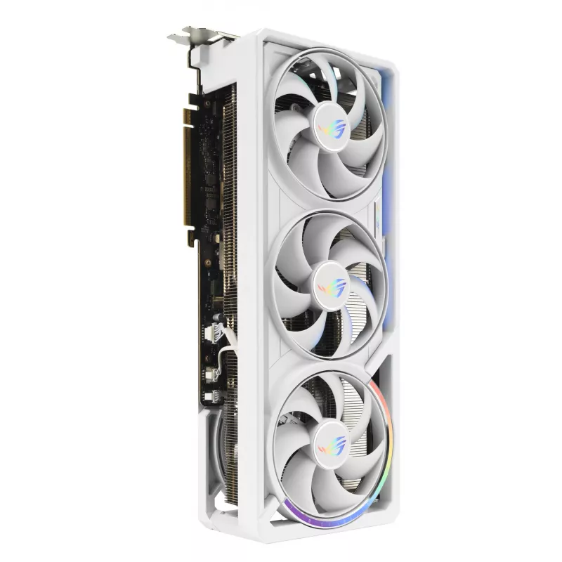 Tarjeta gráfica ASUS ROG Astral GeForce RTX 5090, 32 GB GDDR7, 512 bits, PCIe 5.0, 3 ventiladores, blanca