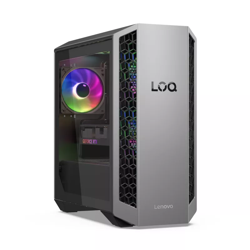 Lenovo LOQ Tower 26ADR10 AMD Ryzen™ 7 8745HX 32 GB DDR5-SDRAM 1 TB SSD NVIDIA GeForce RTX 5060 Windows 11 Home PC negro