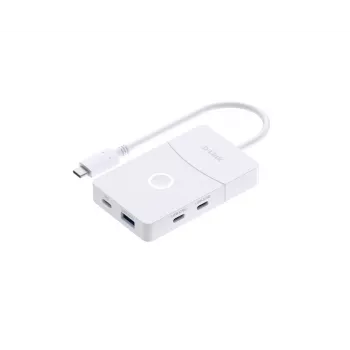 Concentrador de interfaces D-Link DUP-501 USB 3.2 Gen 1 (3.1 Gen 1) Type-C 5000 Mbit/s Blanco