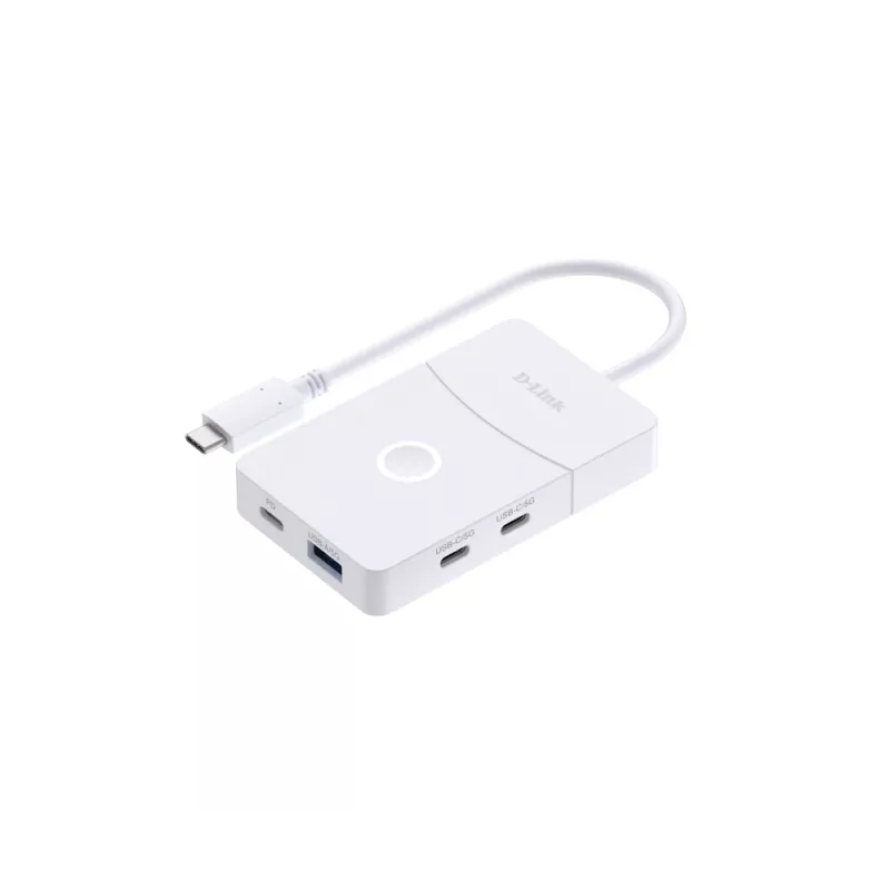 Concentrador de interfaces D-Link DUP-501 USB 3.2 Gen 1 (3.1 Gen 1) Type-C 5000 Mbit/s Blanco