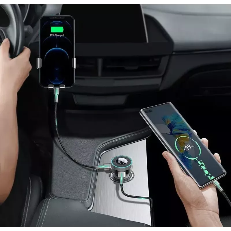 Cargador de interior Baseus Energy Column smartphone negro