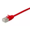 Cable de parcheo fino Equip Cat.6A F/FTP, 1 m, rojo