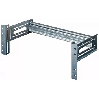 Equip EZR-DIN-4 módulo para carril DIN de 19 pulgadas 2U, RAL 7035