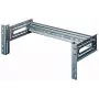 Equip EZR-DIN-4 módulo para carril DIN de 19 pulgadas 2U, RAL 7035