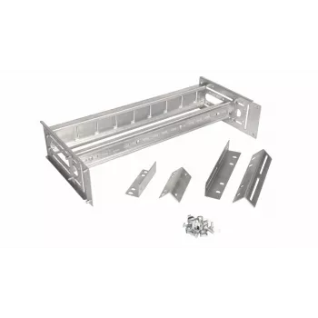 Equip EZR-DIN-4 módulo para carril DIN de 19 pulgadas 2U, RAL 7035