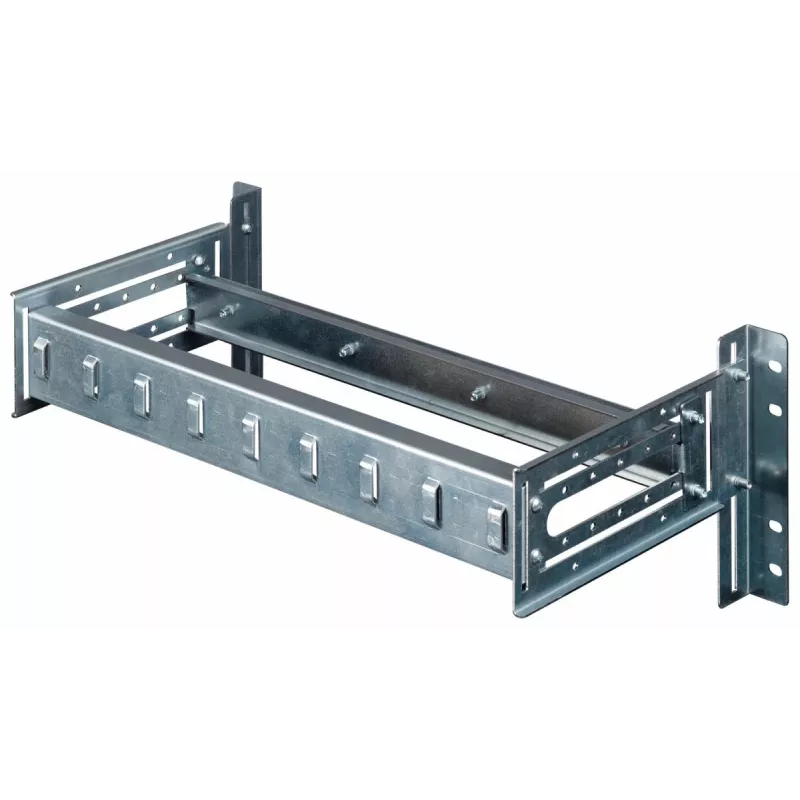Equip EZR-DIN-4 módulo para carril DIN de 19 pulgadas 2U, RAL 7035