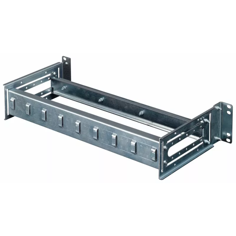Equip EZR-DIN-4 módulo para carril DIN de 19 pulgadas 2U, RAL 7035
