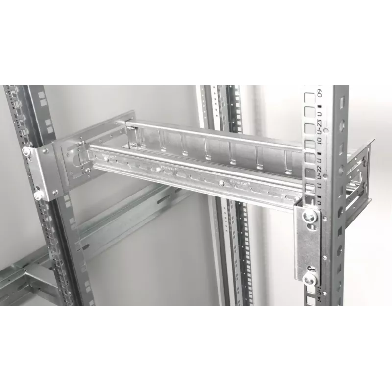 Equip EZR-DIN-4 módulo para carril DIN de 19 pulgadas 2U, RAL 7035