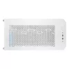 Caja de PC semitorre COUGAR Airface FLO ARGB blanca — 2 ventiladores frontales de 180 mm, 1 trasero de 120 mm, compatible con HDD de 2,5