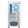 Caja de PC semitorre COUGAR Airface FLO ARGB blanca — 2 ventiladores frontales de 180 mm, 1 trasero de 120 mm, compatible con HDD de 2,5