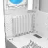 Caja de PC semitorre COUGAR Airface FLO ARGB blanca — 2 ventiladores frontales de 180 mm, 1 trasero de 120 mm, compatible con HDD de 2,5