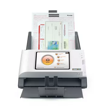 Escáner ADF Plustek eScan A350 Essential 600 x 600 DPI A4 negro, blanco