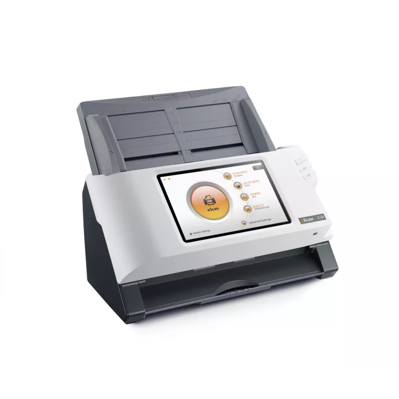 Escáner ADF Plustek eScan A350 Essential 600 x 600 DPI A4 negro, blanco