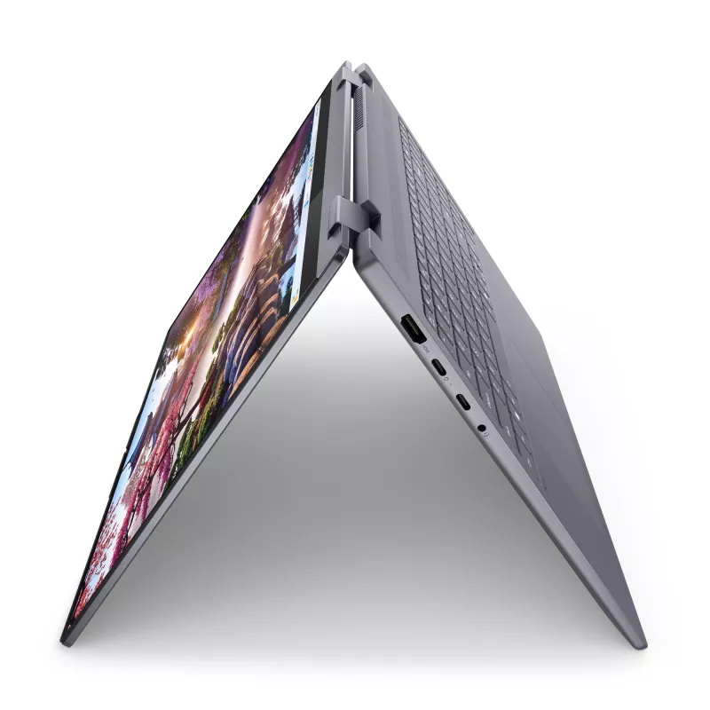 Lenovo IdeaPad 5 2 en 1 16AKP10 Copilot+ PC AMD Ryzen™ AI 5 340 Híbrido (2 en 1) 40,6 cm (16 inch) Pantalla táctil WUXGA 16 GB LPDDR5x-SDRAM 1 TB SSD Wi-Fi 7 (802.11be) Windows 11 Home alemán gris