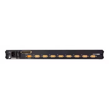 Consola de rack Secomp CL5708MW 17,3 inch (43,9 cm) LCD 1920×1080, teclado y ratón USB/PS/2, VGA, 1U, negro