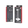 Soporte para auriculares GENESIS NGM-2233 ABS aluminio TPU blanco