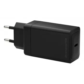 Cargador de pared dbramante1928 USB-C 65W, entrada AC 110–240V, 1x USB-C, negro