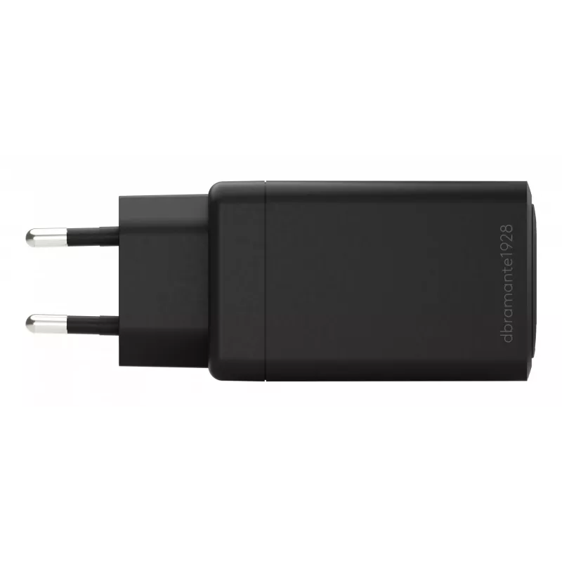 Cargador de pared dbramante1928 USB-C 65W, entrada AC 110–240V, 1x USB-C, negro
