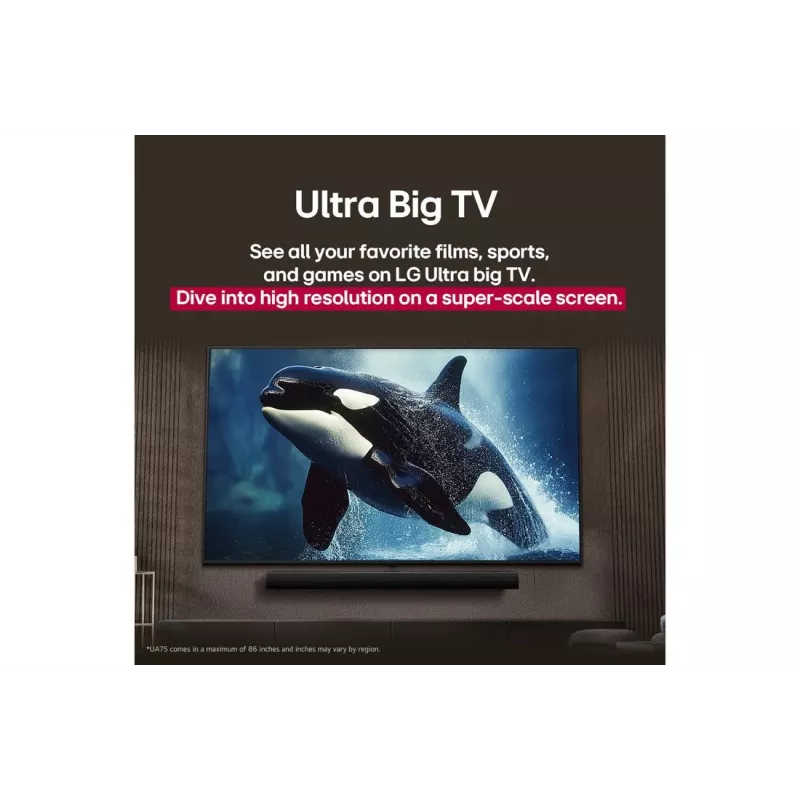 LG UHD AI 65UA75003LA TV 165,1 cm (65