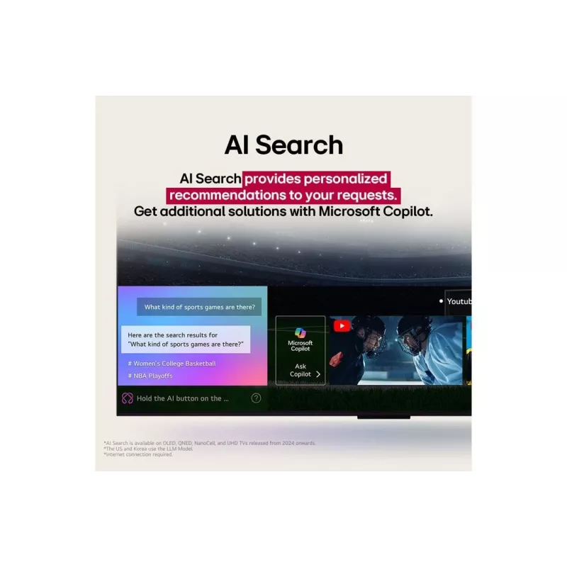 LG UHD AI 65UA75003LA TV 165,1 cm (65