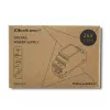 Fuente de alimentación para carril DIN QOLTEC 30W 24V 1,25A gris