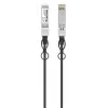 Cable twinax de cobre de conexión directa pasivo Intellinet 3m 10G SFP+ 30AWG compatible con MSA SFP-H10GB-CU3M