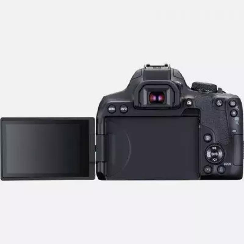 Cámara réflex Canon EOS 850D kit 24,1 MP CMOS 6000 x 4000 píxeles negro
