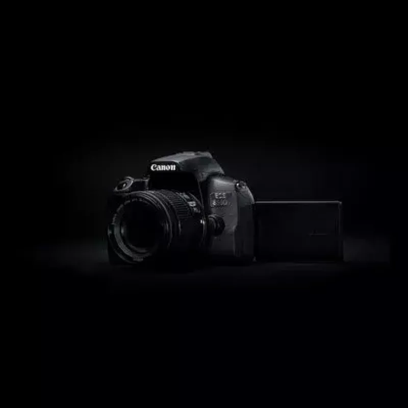 Cámara réflex Canon EOS 850D kit 24,1 MP CMOS 6000 x 4000 píxeles negro