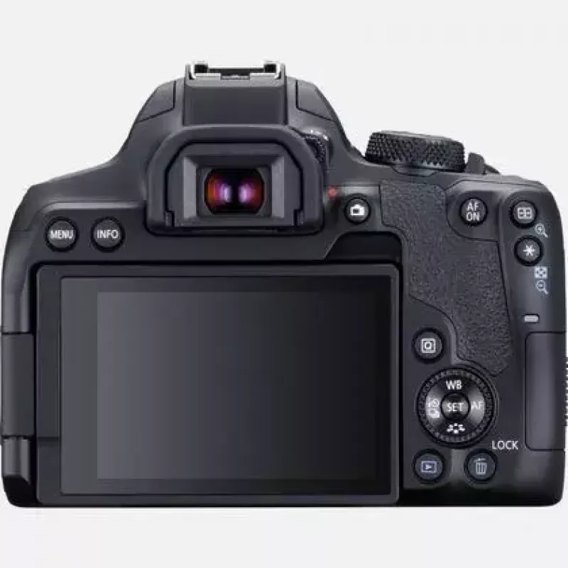 Cámara réflex Canon EOS 850D kit 24,1 MP CMOS 6000 x 4000 píxeles negro
