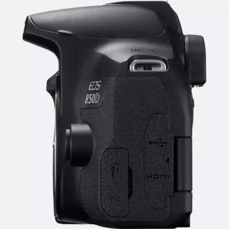 Cámara réflex Canon EOS 850D kit 24,1 MP CMOS 6000 x 4000 píxeles negro