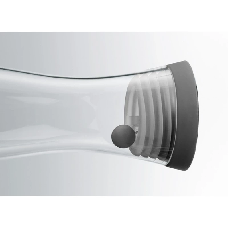 WMF 0617706040 jarra 1 L negro, transparente