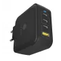 ICY BOX IB-PS1040-PD Universal negro carga rápida de CA para interiores