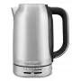 KitchenAid 5KEK1701ESX hervidor de agua 1,7 l 2400 W negro, acero inoxidable