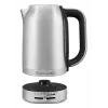 KitchenAid 5KEK1701ESX hervidor de agua 1,7 l 2400 W negro, acero inoxidable