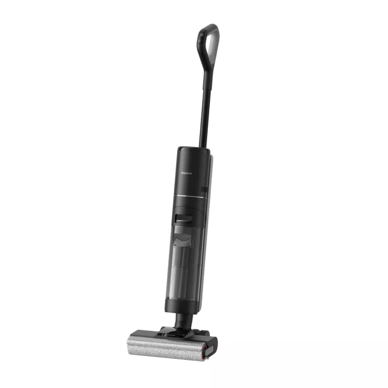 Dreame H12 Pro aspirador en húmedo y seco, aspirador de escoba 2 en 1, sin bolsa, negro, 0,9 L, 0,7 L, rectangular