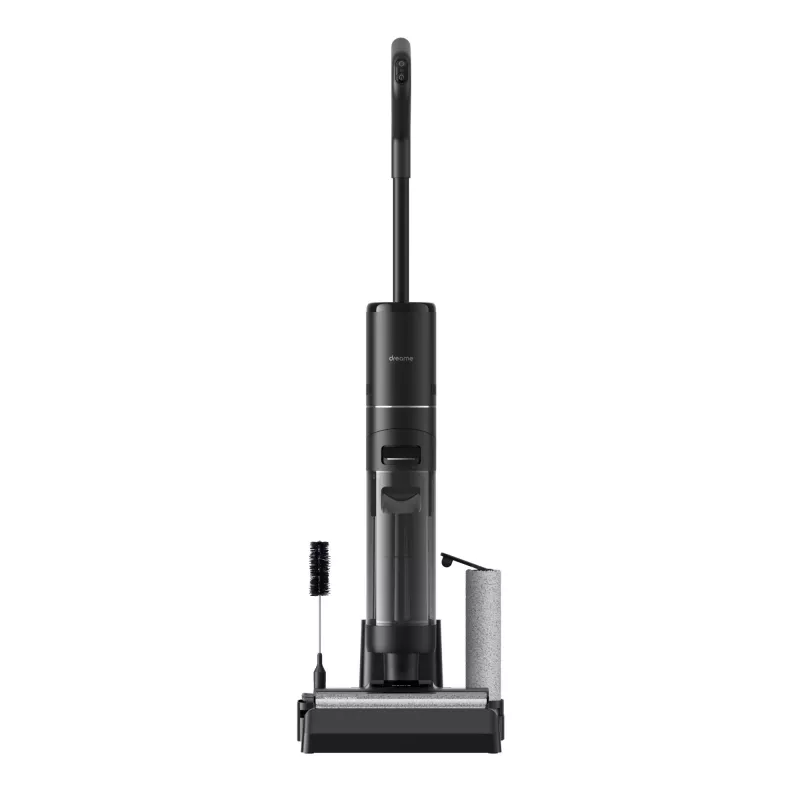 Dreame H12 Pro aspirador en húmedo y seco, aspirador de escoba 2 en 1, sin bolsa, negro, 0,9 L, 0,7 L, rectangular