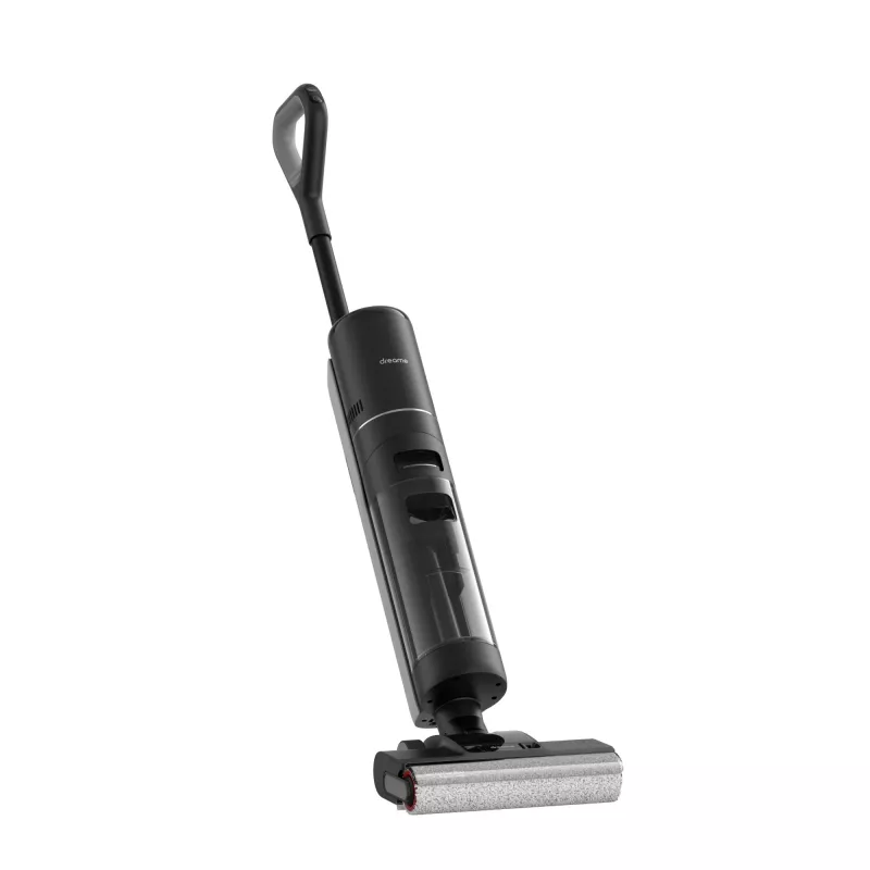 Dreame H12 Pro aspirador en húmedo y seco, aspirador de escoba 2 en 1, sin bolsa, negro, 0,9 L, 0,7 L, rectangular