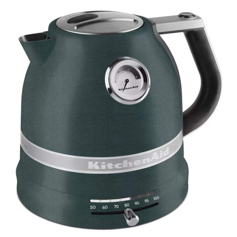 KitchenAid Artisan 5KEK1522EPP hervidor eléctrico, 1,5 L, 2400 W, Pebbled Palm (Petrol)