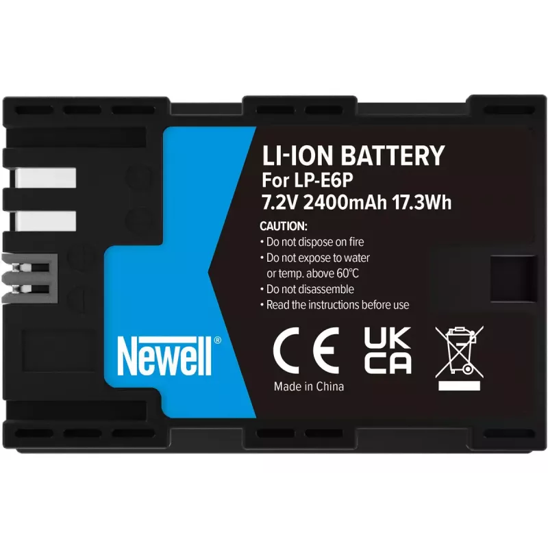 Batería Newell LP-E6P para Canon, 7,2V 2000mAh, batería de cámara recargable