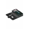 Funda tipo folio dbramante1928 New York para iPhone 11/XR – Night negro, 15,5 cm (6,1