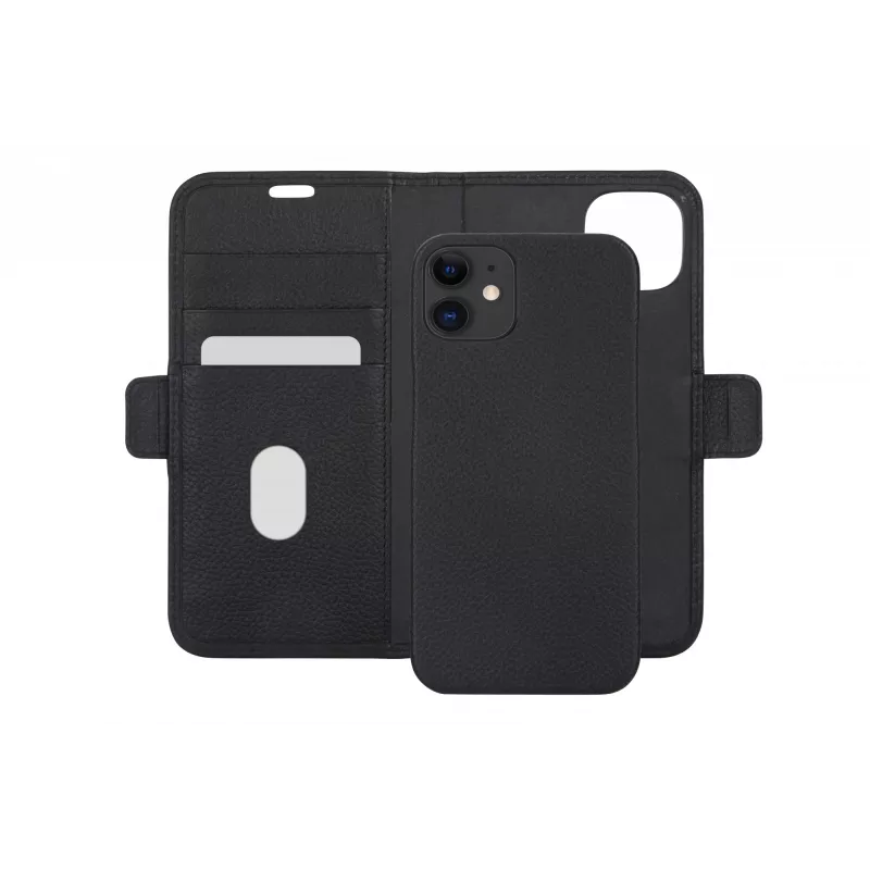 Funda tipo folio dbramante1928 New York para iPhone 11/XR – Night negro, 15,5 cm (6,1