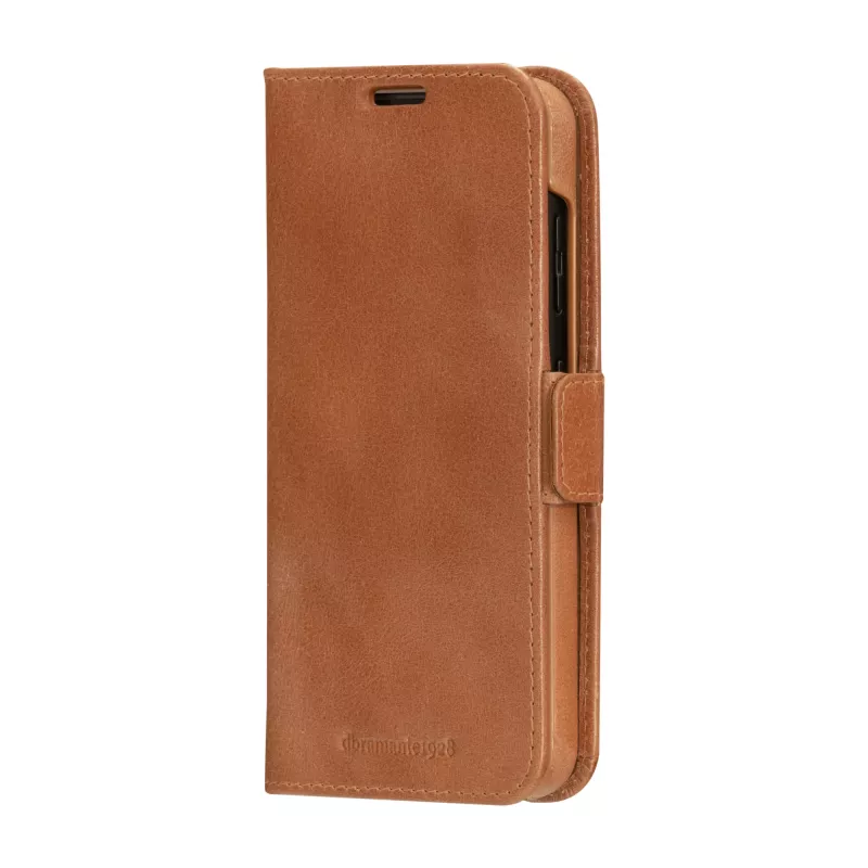 Funda tipo folio para móvil dbramante1928 Lynge para Samsung Galaxy S23, piel, marrón, pantalla 6,1