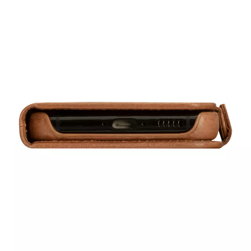 Funda tipo folio para móvil dbramante1928 Lynge para Samsung Galaxy S23, piel, marrón, pantalla 6,1