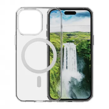 Funda dbramante1928 Iceland Ultra D3O MagSafe iPhone 15 ProM transparente