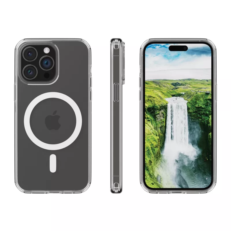 Funda dbramante1928 Iceland Ultra D3O MagSafe iPhone 15 ProM transparente
