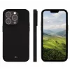 dbramante1928 Costa Rica funda trasera para iPhone 14 Pro, silicona, Night Black