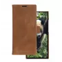 Funda tipo folio para móvil dbramante1928 Lynge para Samsung Galaxy S23 Ultra, tan, 3 compartimentos para tarjetas, compatible con pantalla de 17,3 cm (6,8
