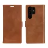 Funda tipo folio para móvil dbramante1928 Lynge para Samsung Galaxy S23 Ultra, tan, 3 compartimentos para tarjetas, compatible con pantalla de 17,3 cm (6,8